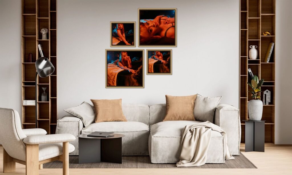 Living Room Wall Art Showcase